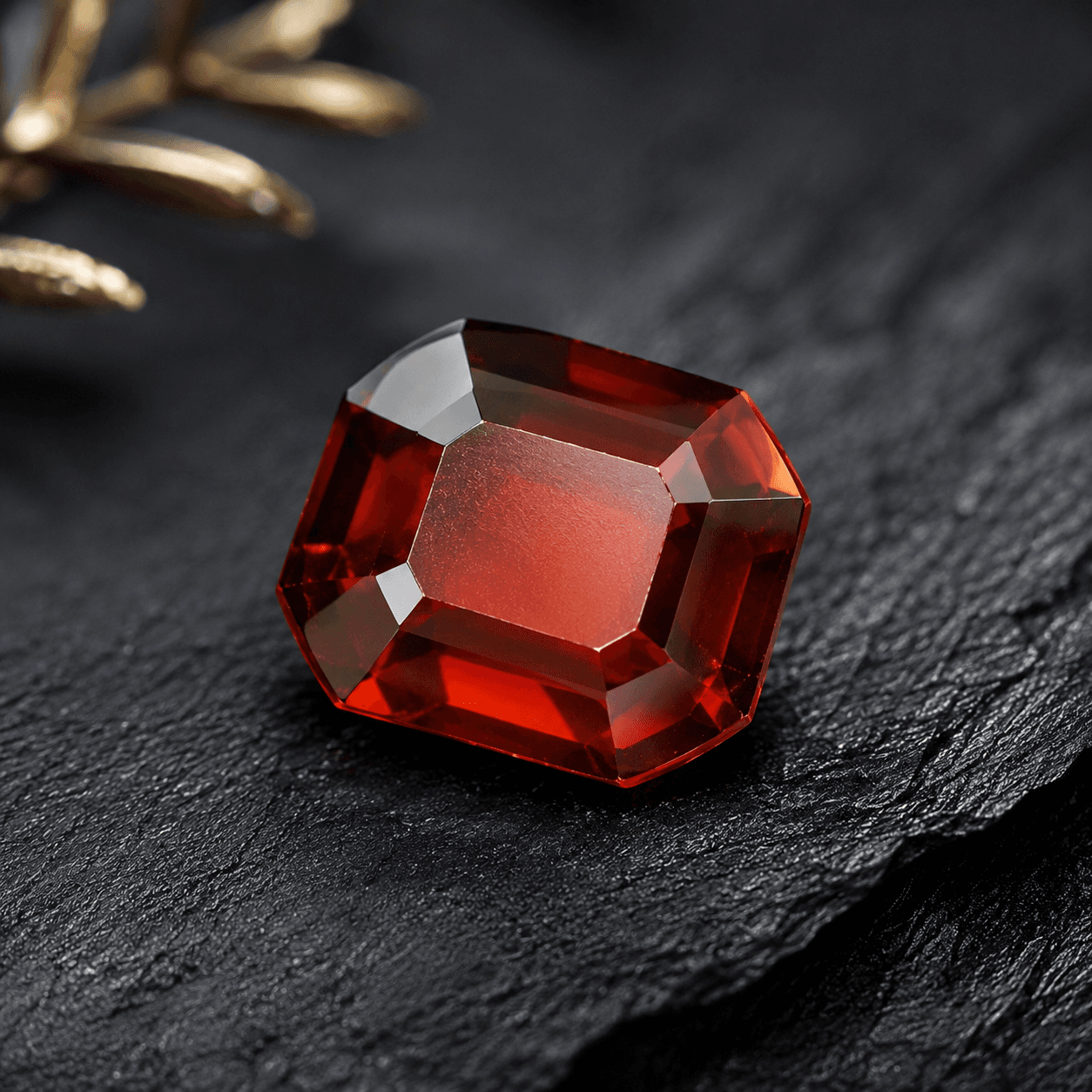 NATURAL GOMED (HESSONITE) GARNET