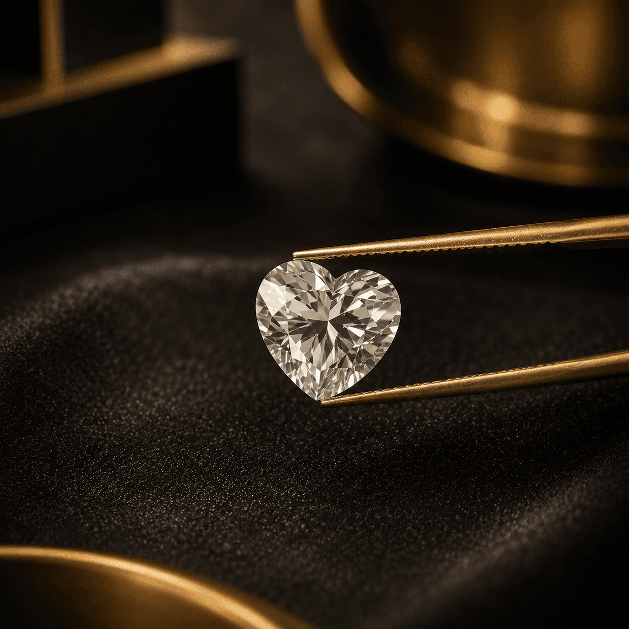 HEART-SHAPED MOISSANITE